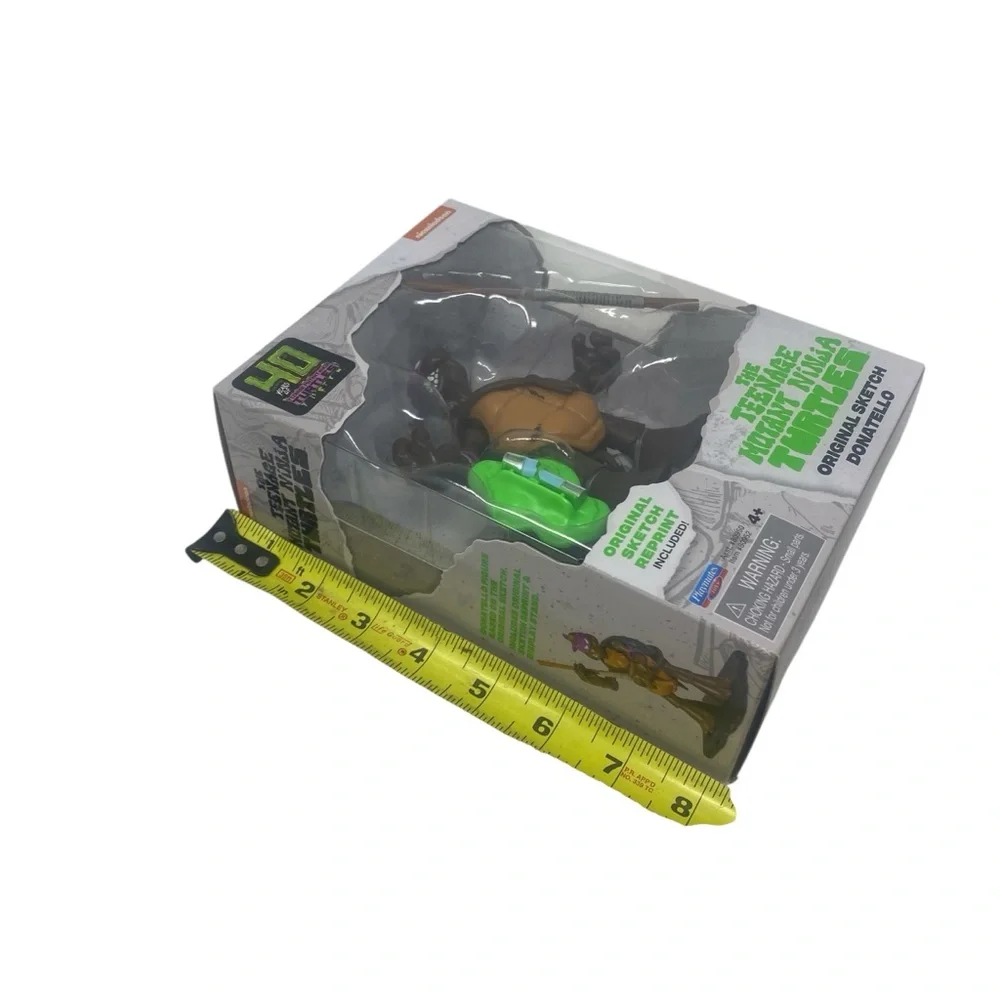 TMNT Original Sketch 4.5” Donatello Action Figure 40th Anniversary NEW‎